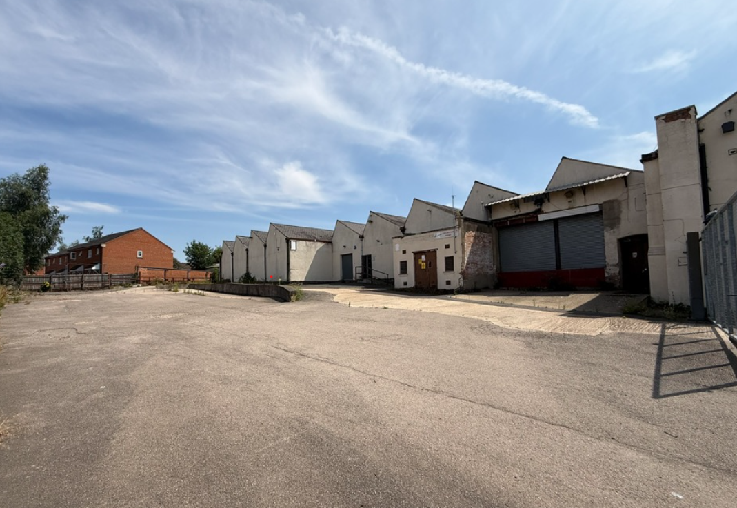 Loading area serving Kingsfield House for distribution operations